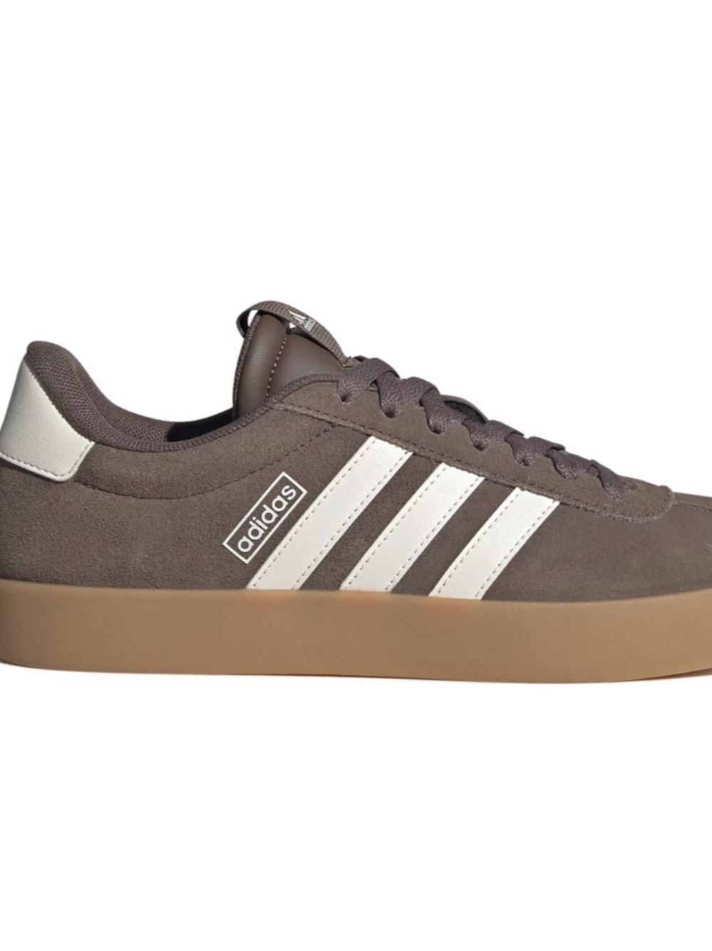 adidas VL Court 3.0 Women's Shoes - brown suede